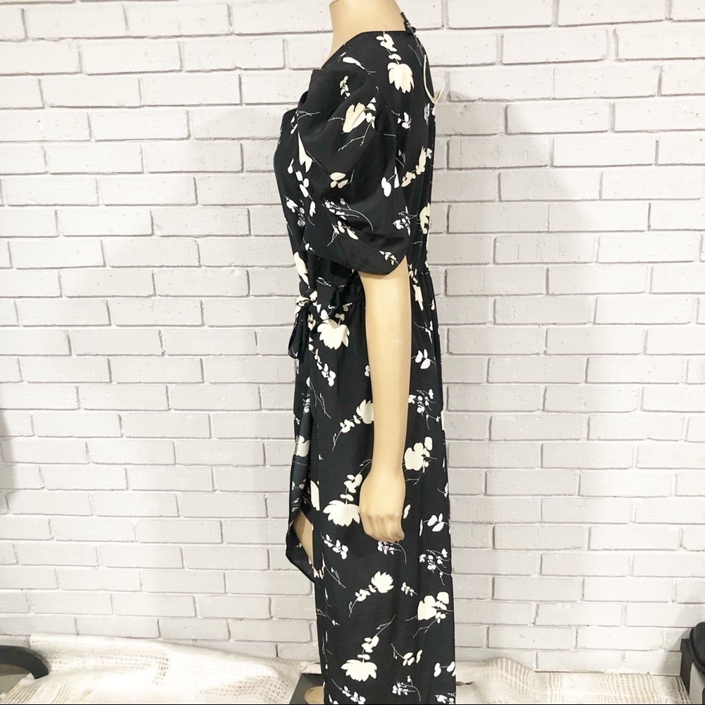 Miss Selfridge Women’s Floral Wrap Front Dress - Picture 5 of 10
